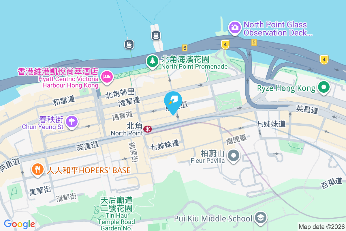 英皇道473-475號 地圖位置
