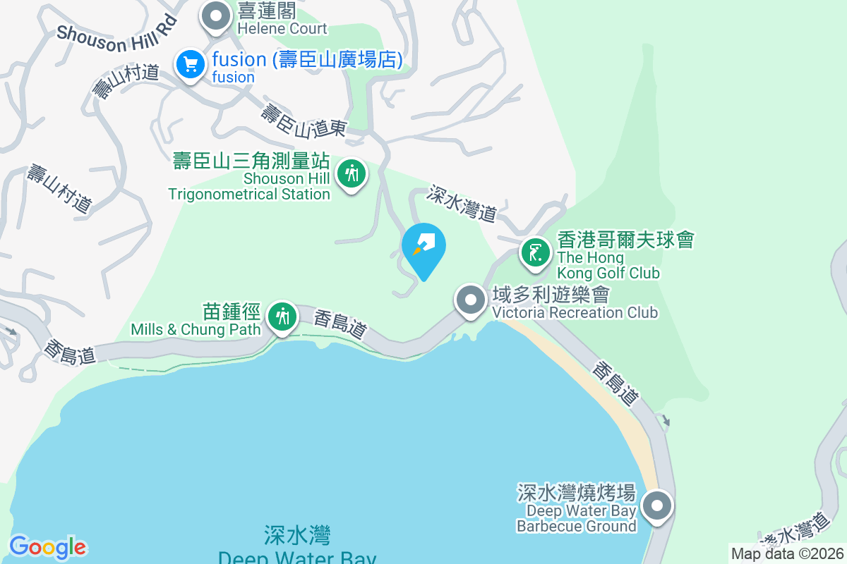 深水灣道72號 地圖位置