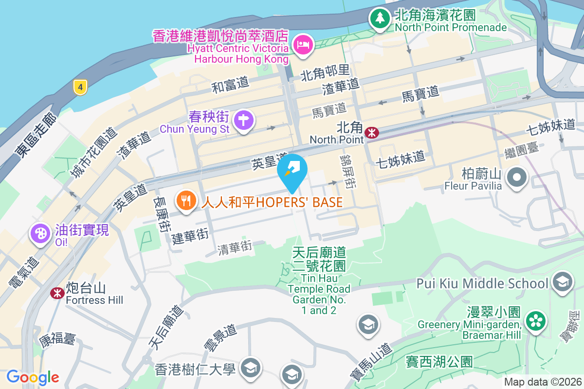 明園西街14號 地圖位置