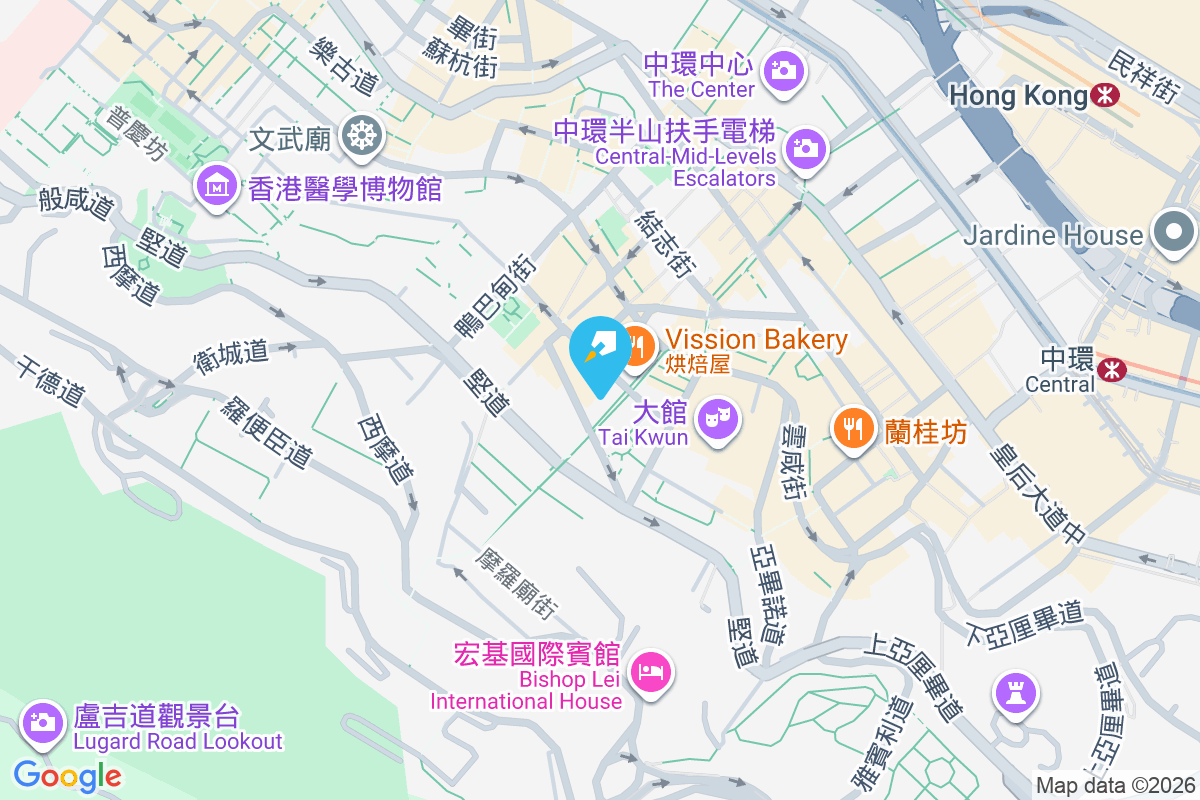 些利街9-13號 地圖位置