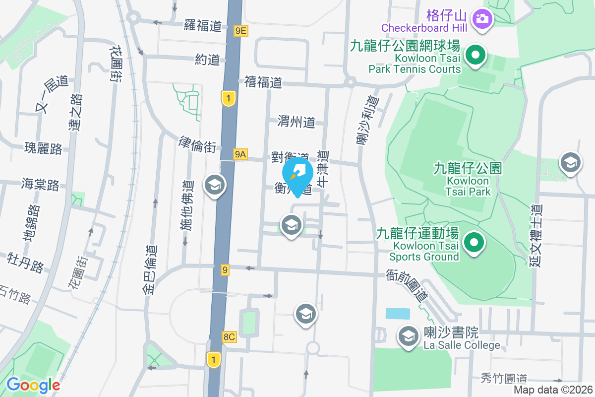 衡州道16-22號 地圖位置