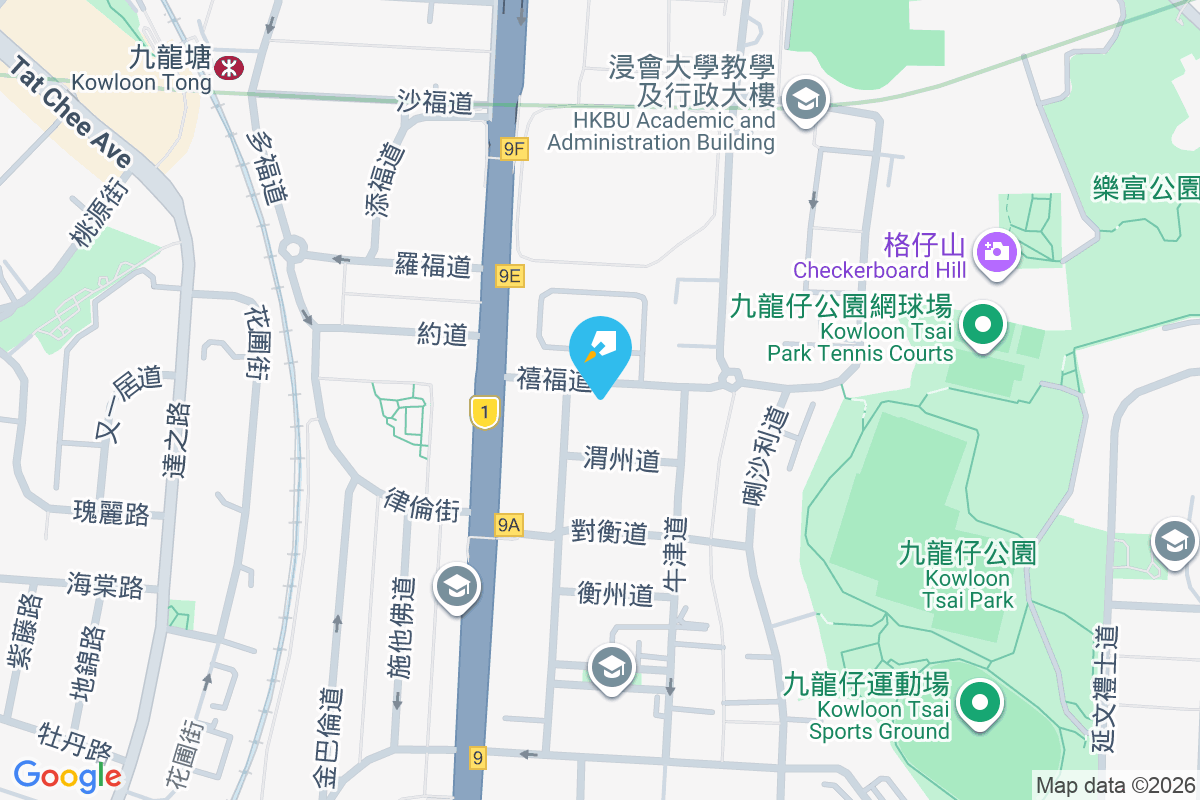 禧福道10號 地圖位置