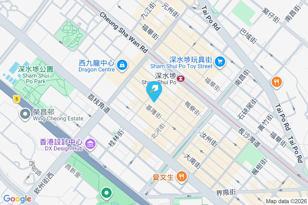 汝州街263號 地圖位置