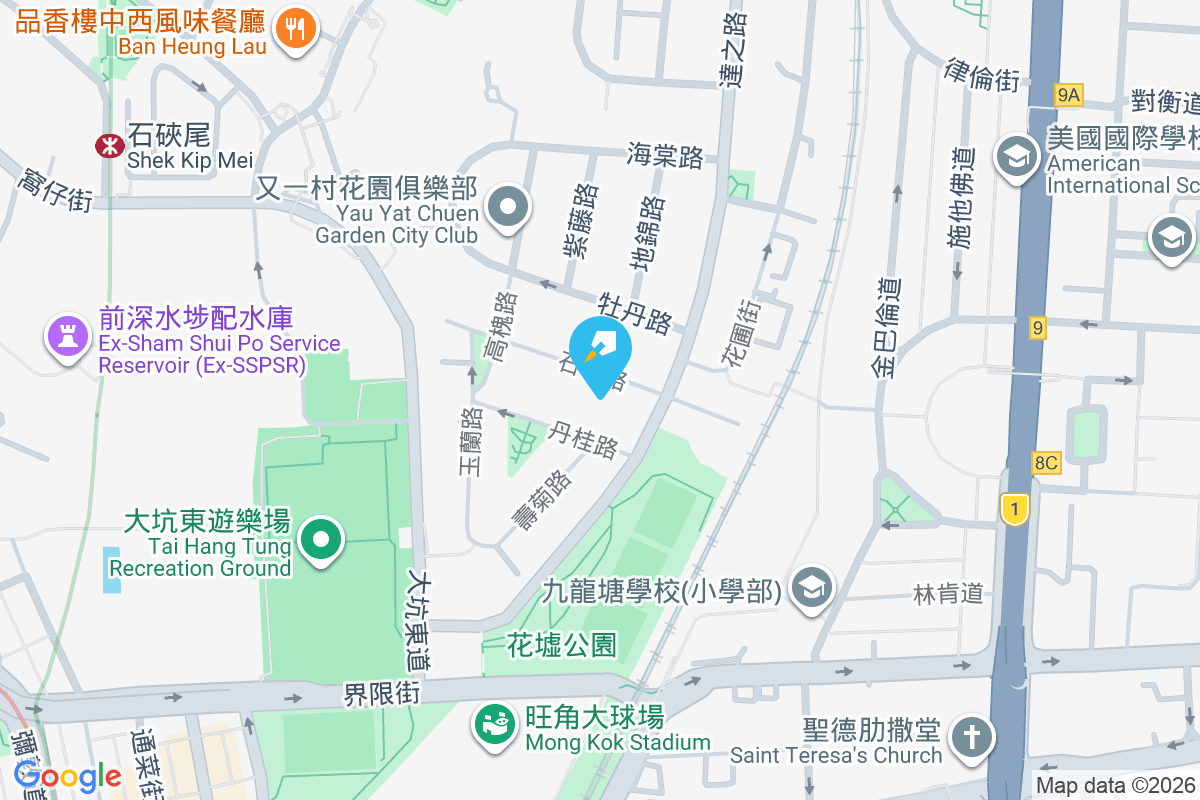 石竹路5號 地圖位置