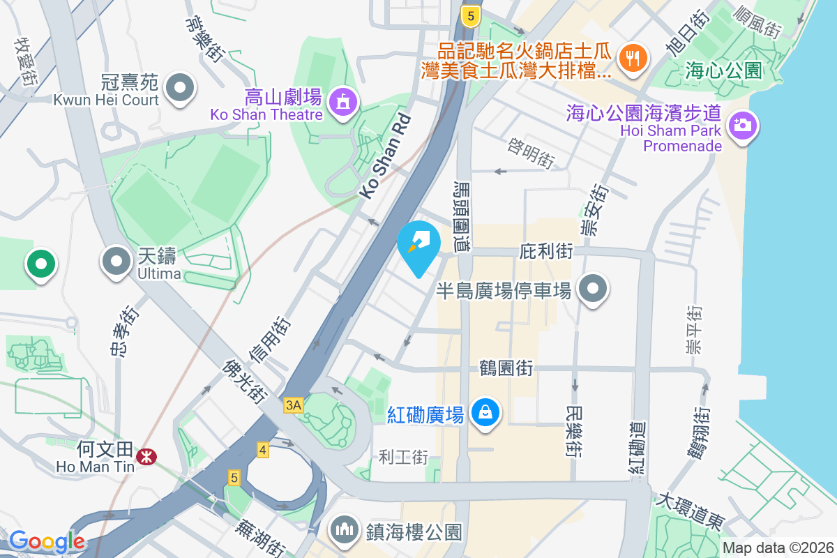 新圍街6號 地圖位置