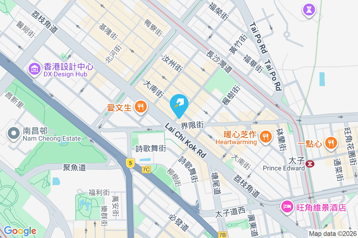 黃竹街2J號 地圖位置