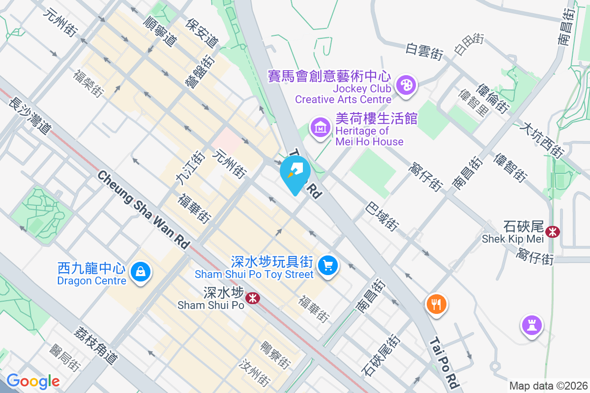 建新大廈 地圖位置