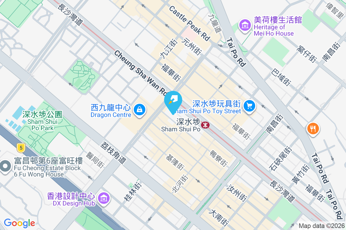 文冠樓 地圖位置