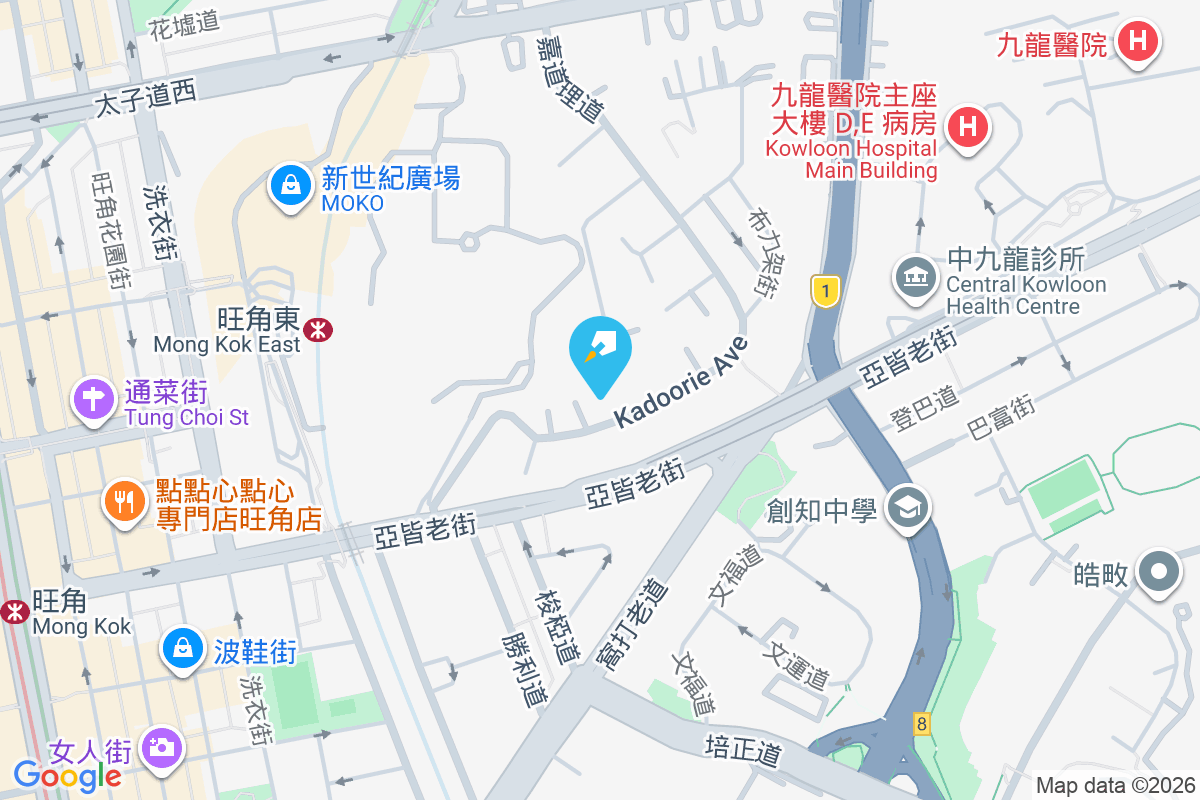 嘉道理道11號 地圖位置