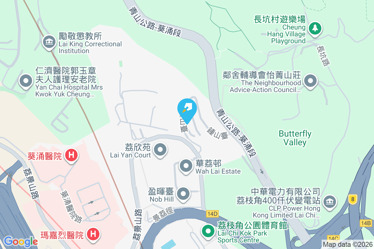 鍾山臺19號 地圖位置