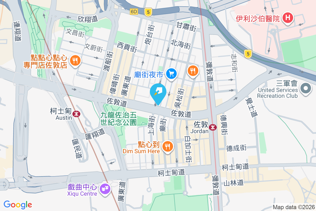 佐敦道37C號 地圖位置