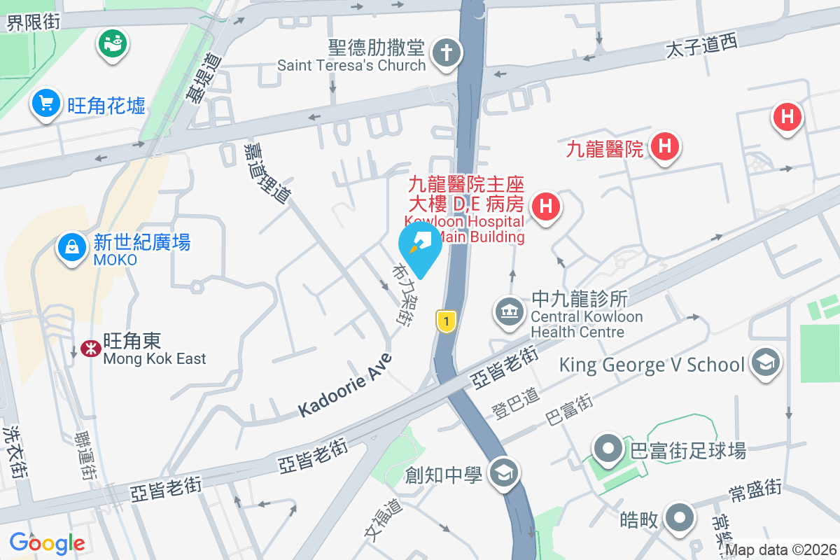 布力架街14號 地圖位置