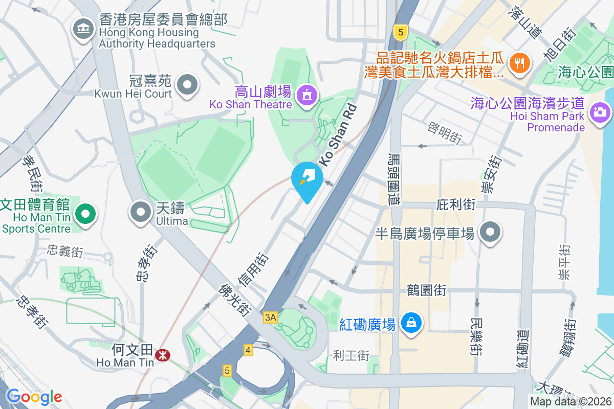 得利閣 地圖位置