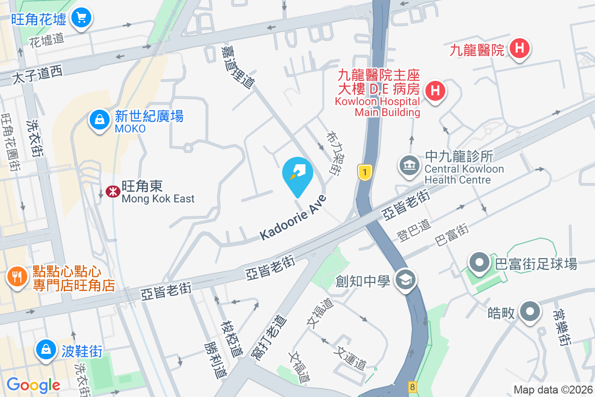 嘉道理道31號 地圖位置