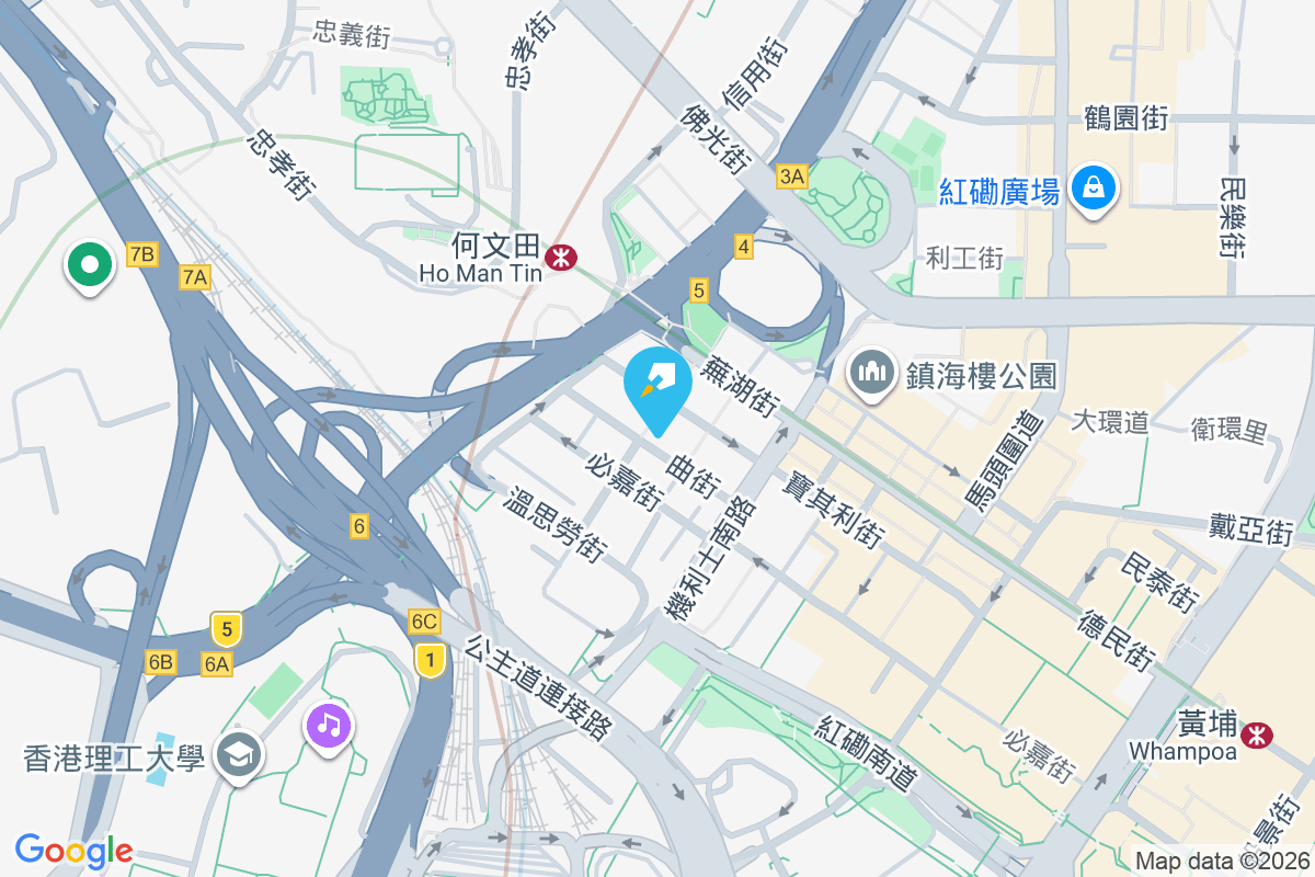 曲街43號 地圖位置