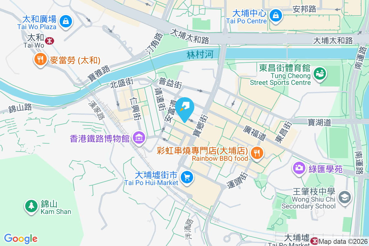 開利樓 地圖位置