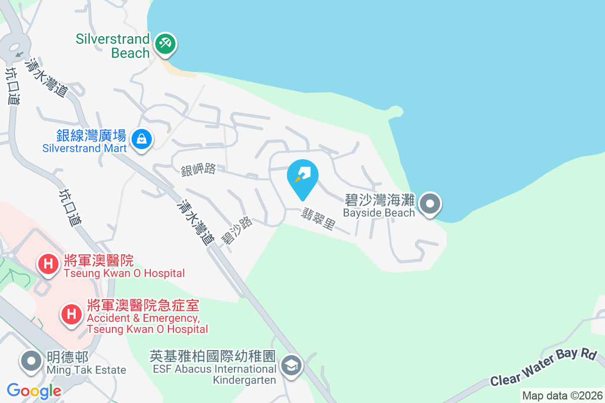碧湖別墅 地圖位置