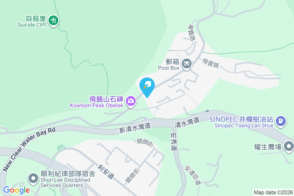 飛鵝山道6號 地圖位置