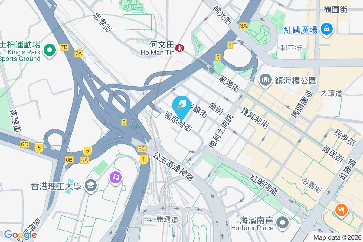 霸商中心 地圖位置