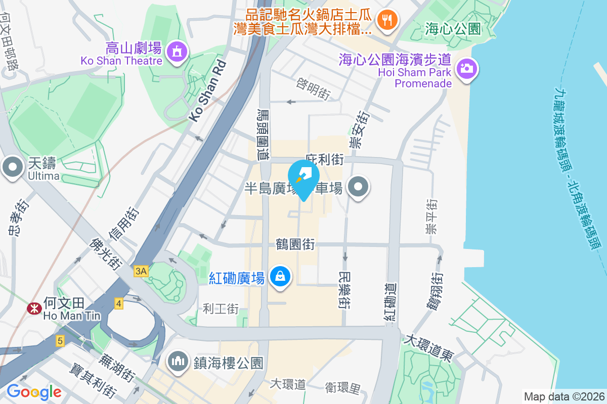 崇禮樓 地圖位置