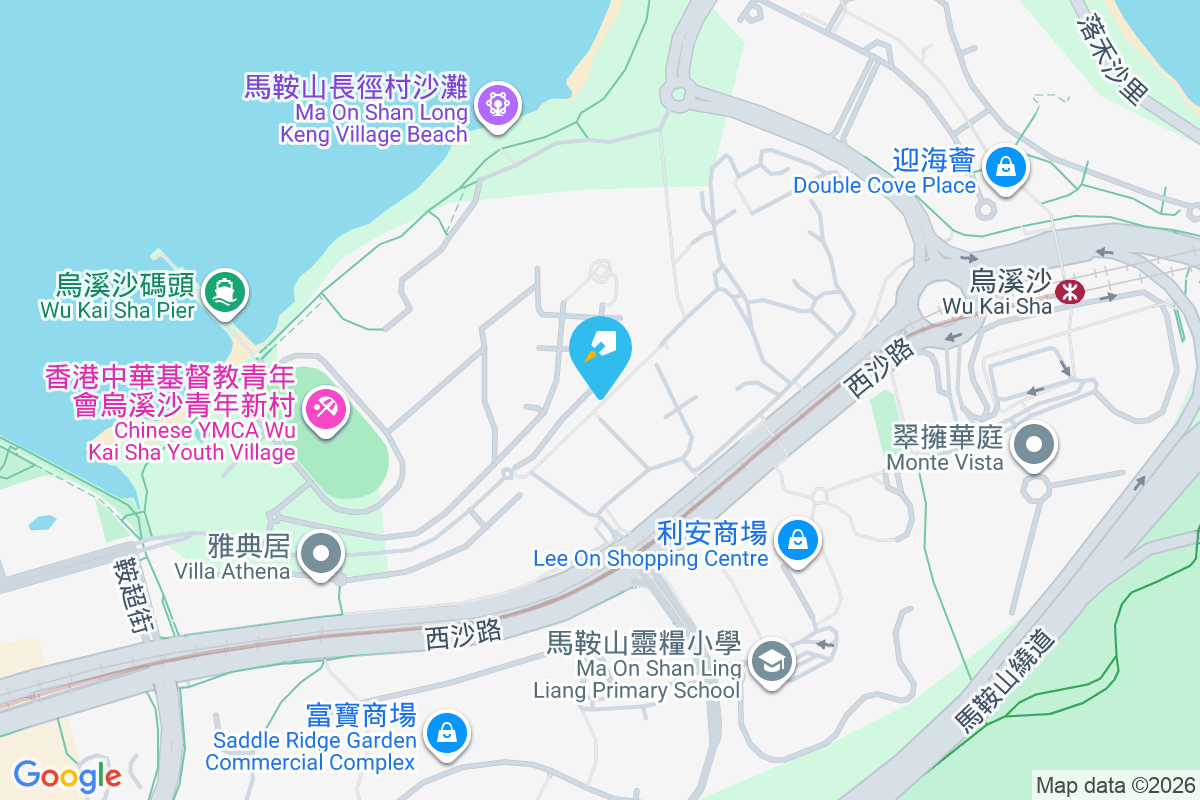麗沙小築 地圖位置