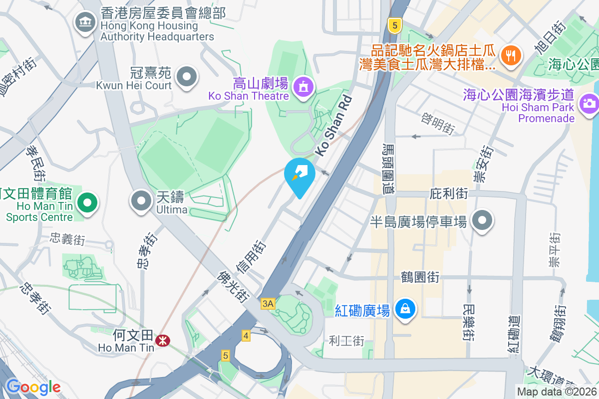 利高大廈 地圖位置