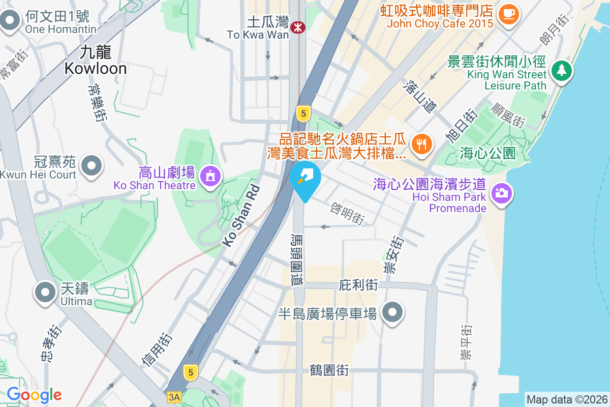 馬頭圍道127D號 地圖位置