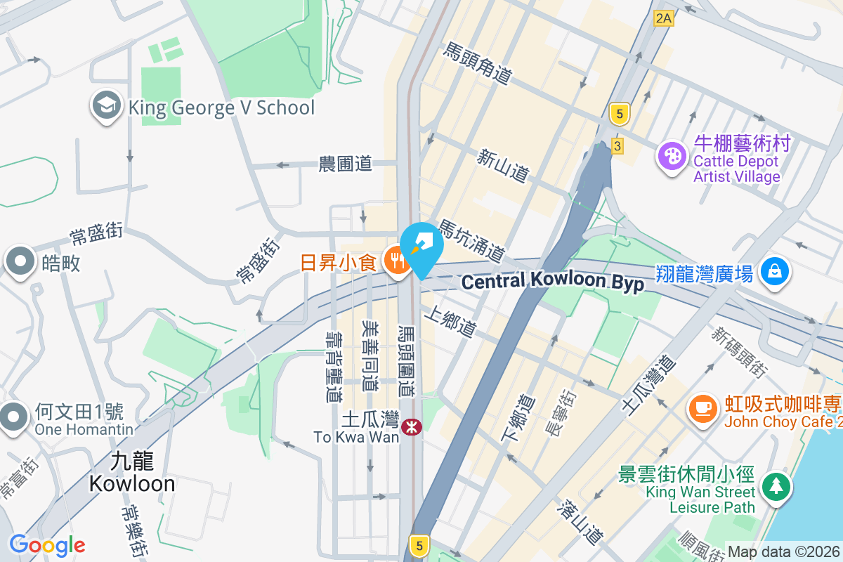 永耀街1號 地圖位置