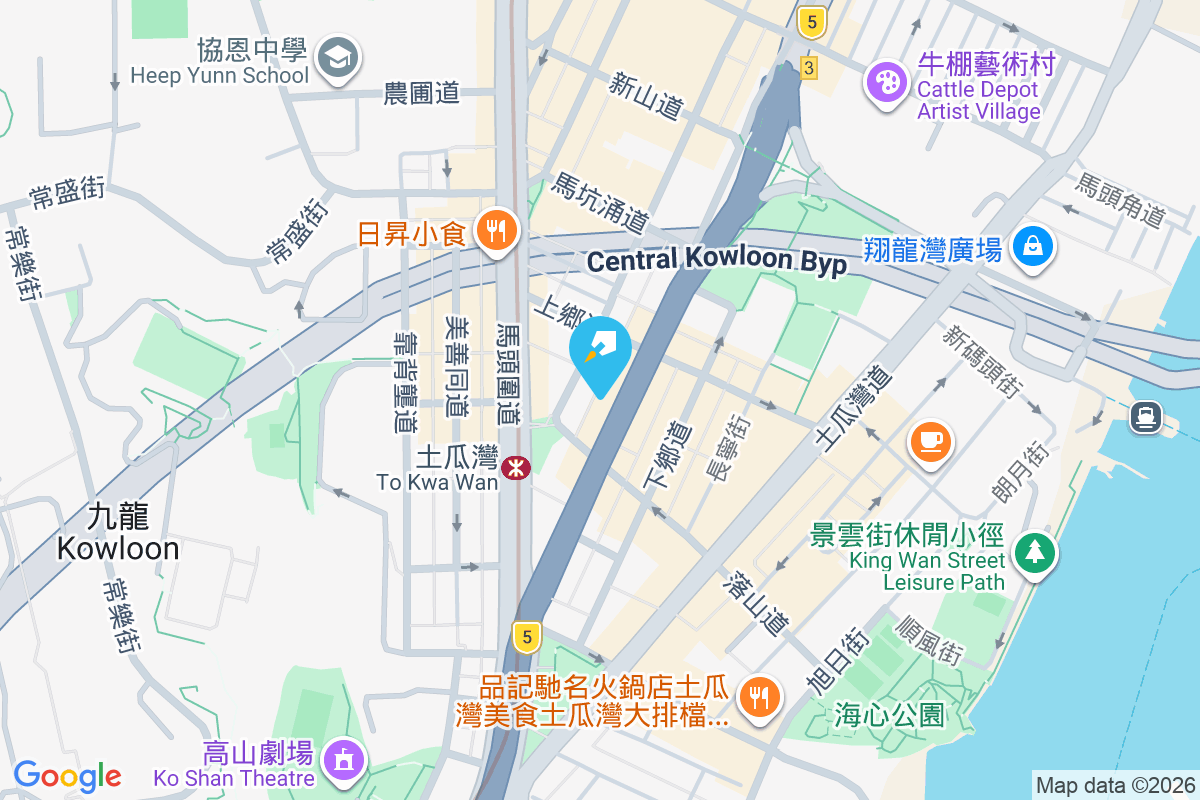 九龍城道19號 地圖位置