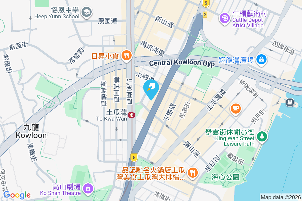 九龍城道13號 地圖位置