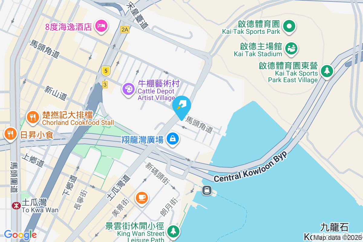 馬頭角道93號 地圖位置