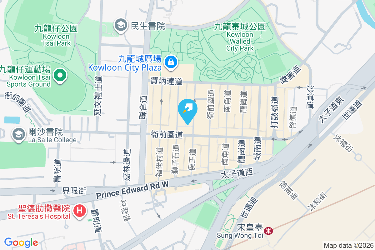 侯王道45號 地圖位置