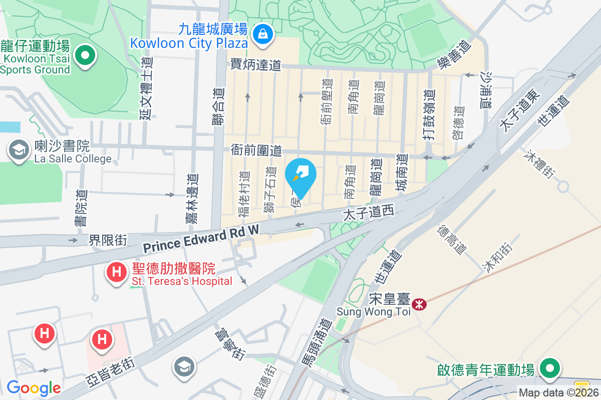 侯王道2B號 地圖位置