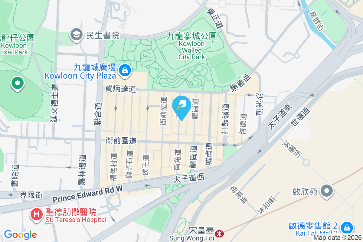 南角道44號 地圖位置