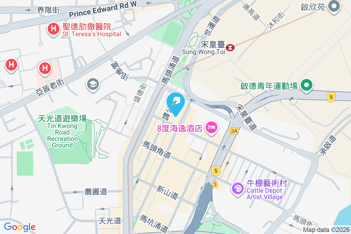 北帝街139號 地圖位置