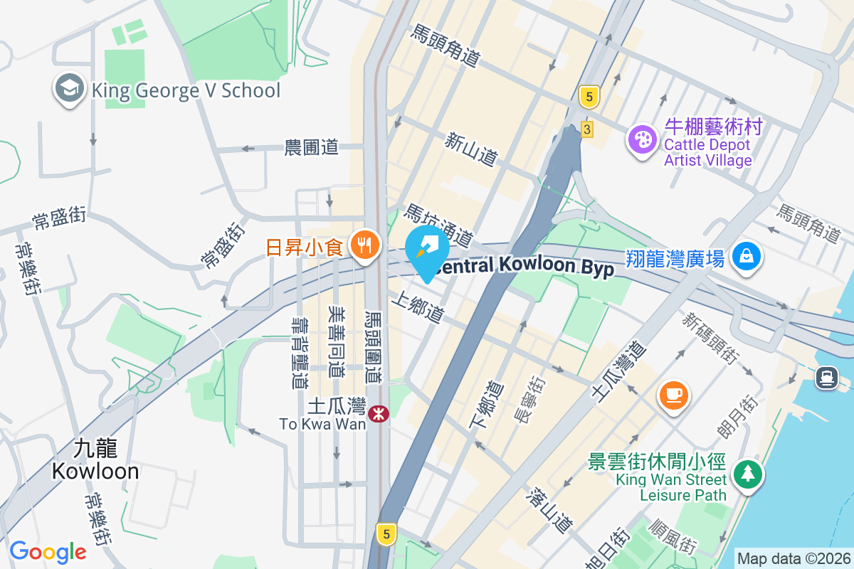 永耀街23號 地圖位置
