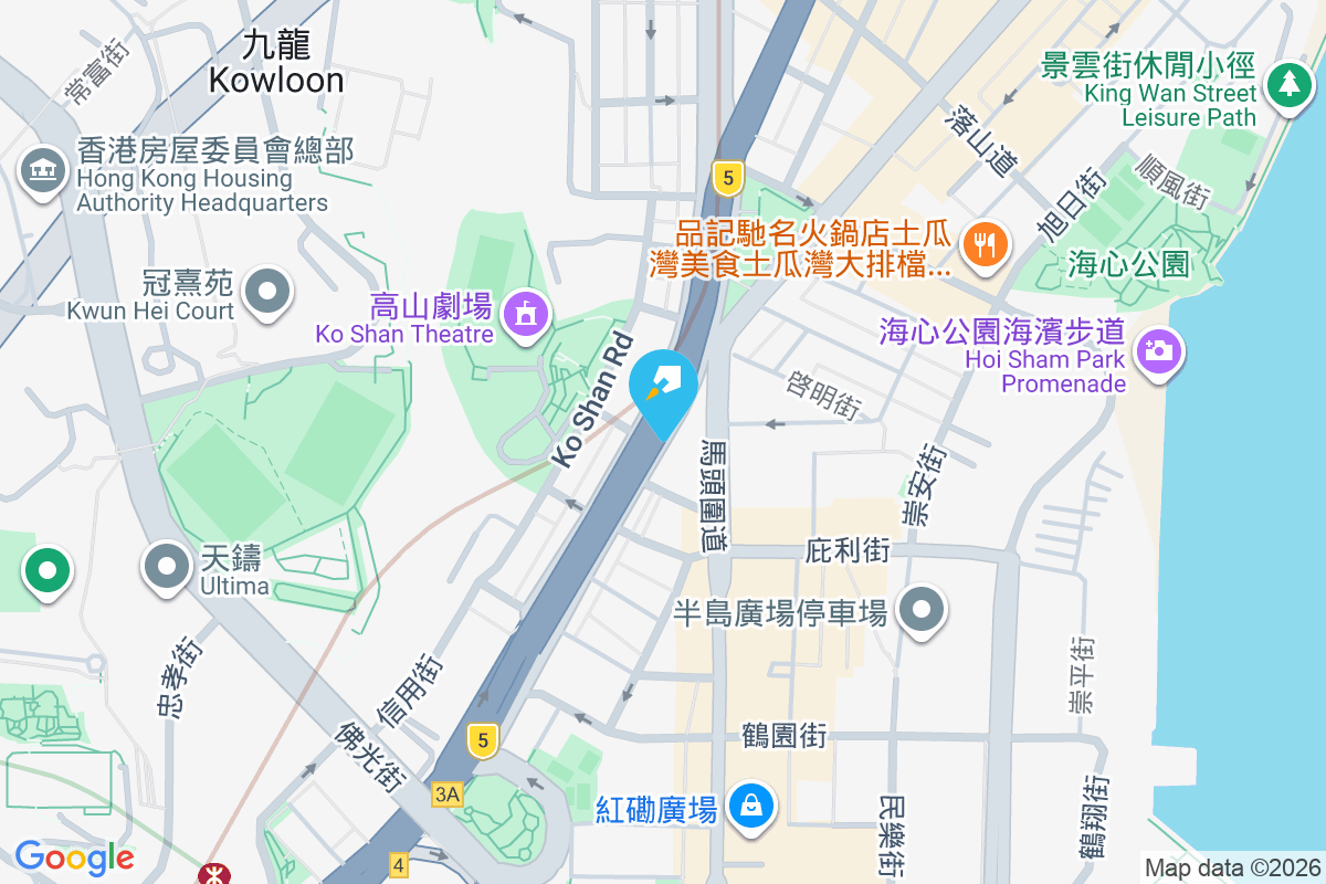 漆咸道北494號 地圖位置