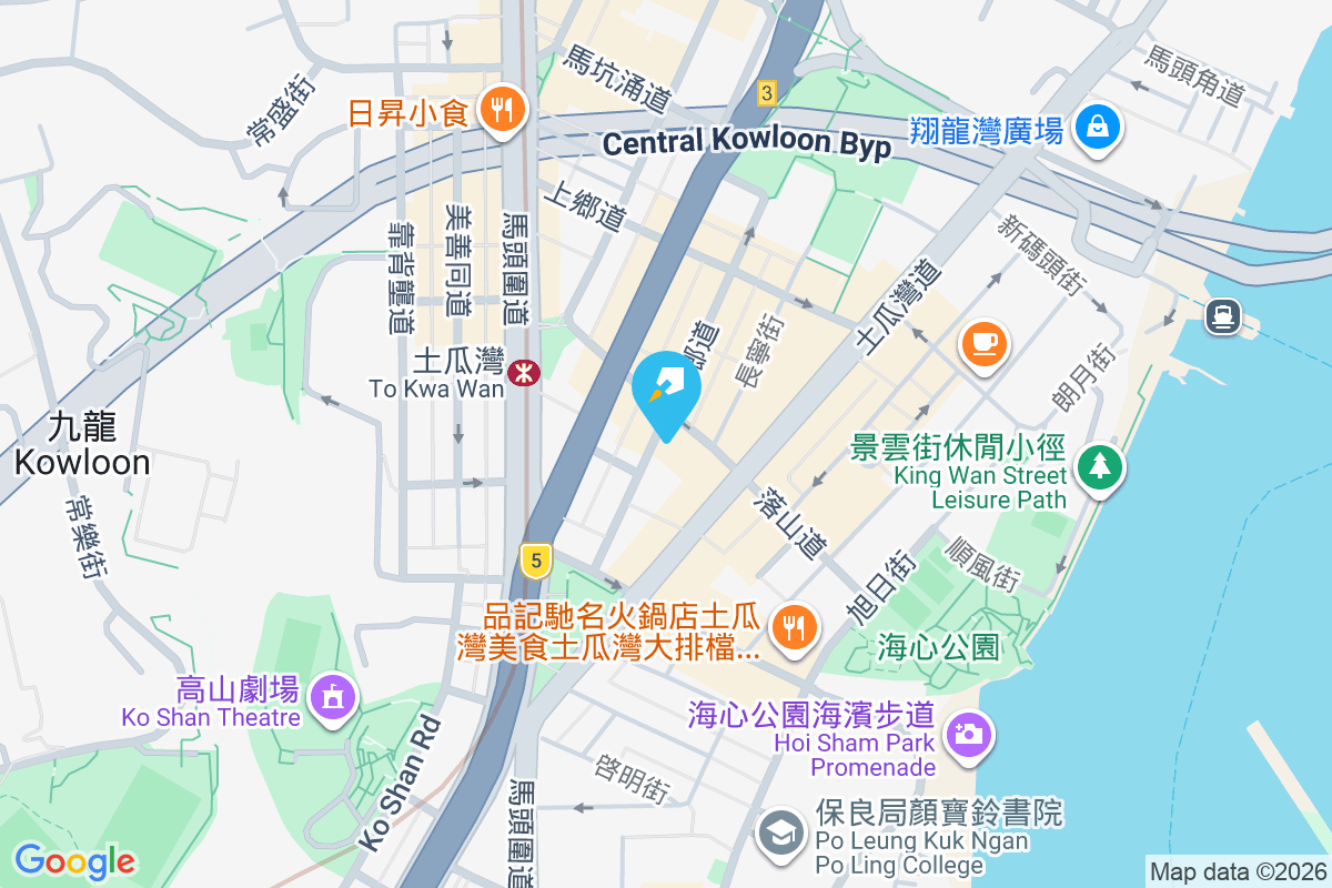 美華街1號 地圖位置
