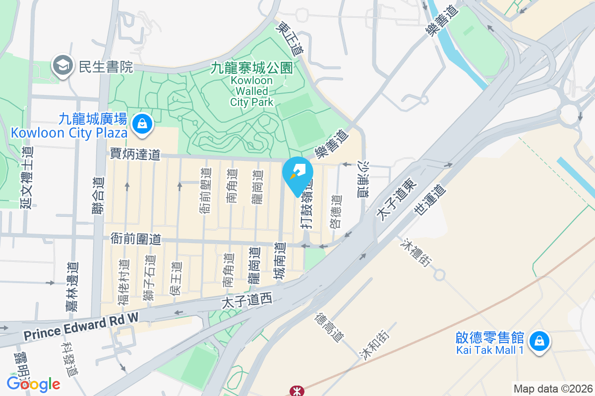 打鼓嶺道61號 地圖位置