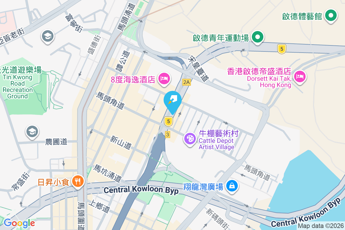 九龍城道194號 地圖位置