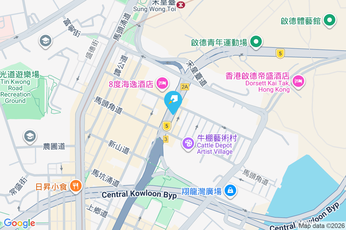 九龍城道200號 地圖位置