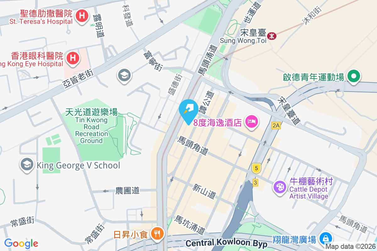 譚公道83號 地圖位置
