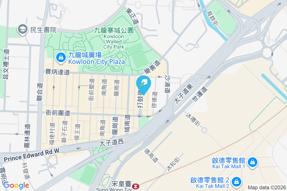 打鼓嶺道52號 地圖位置