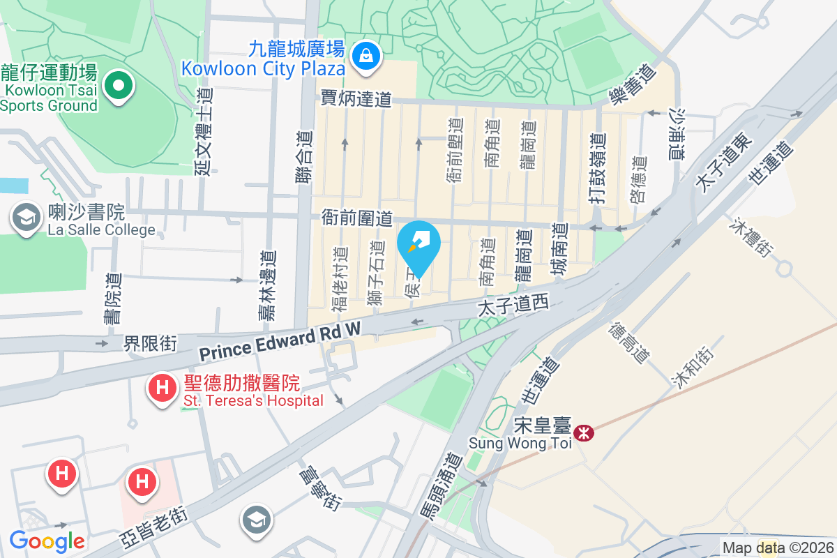 侯王道2-4號 地圖位置