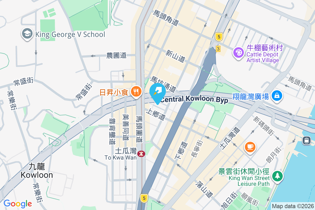 永耀街21號 地圖位置