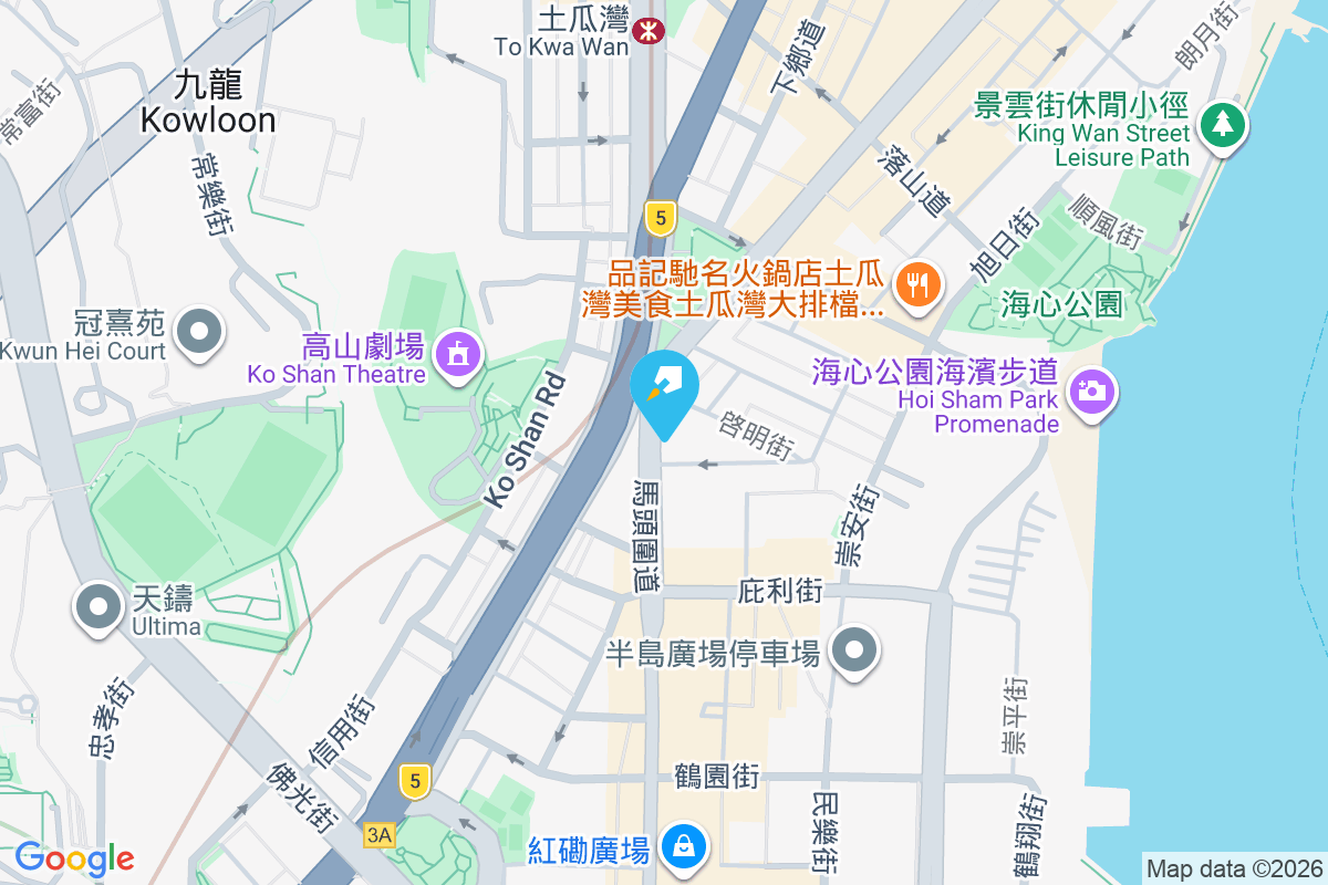 馬頭圍道115號 地圖位置