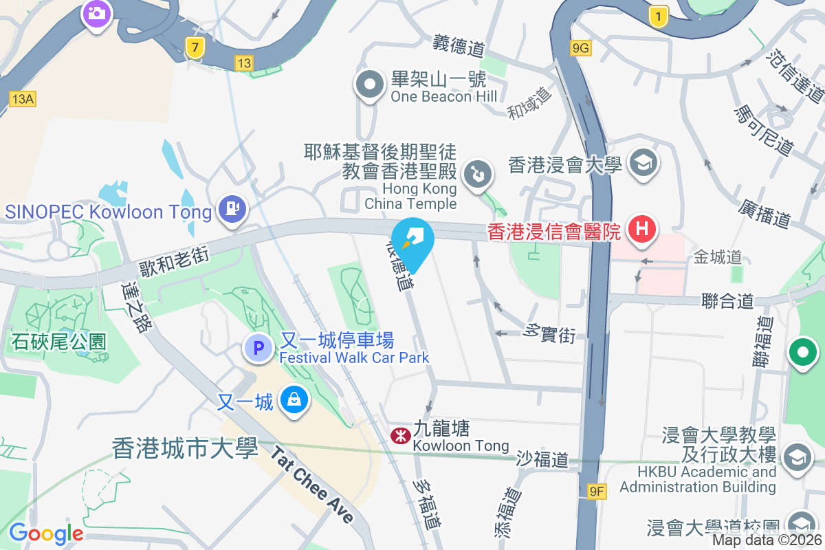 根德道18號 地圖位置