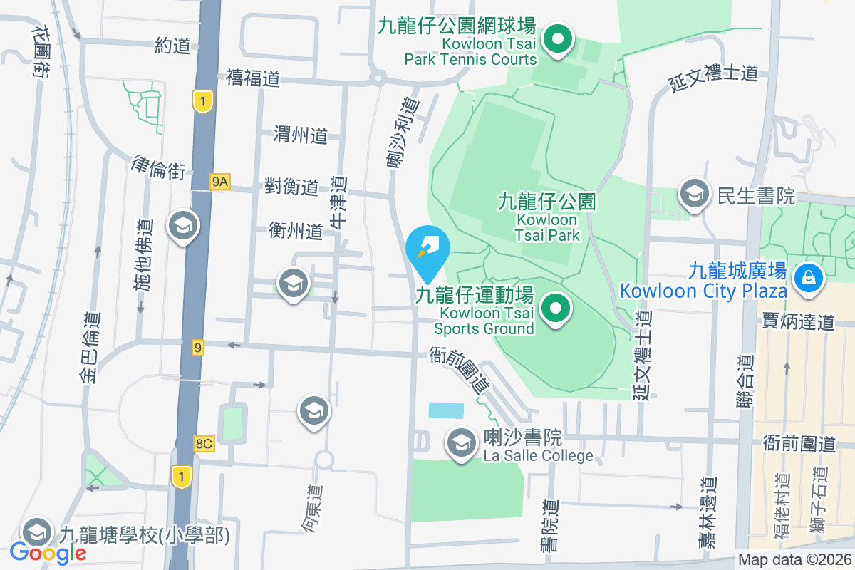 喇沙利道28號 地圖位置