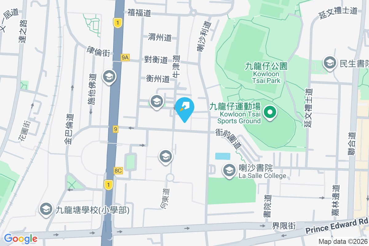 蘭開夏道11號 地圖位置