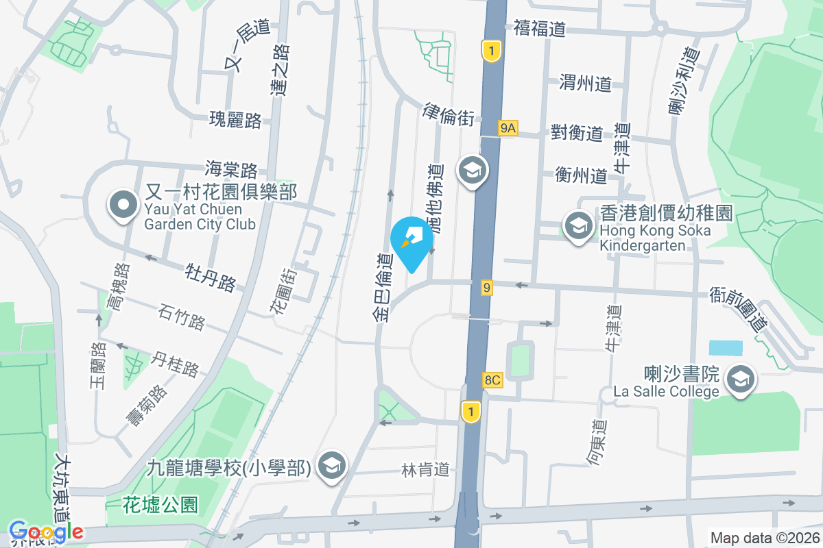 施他佛道1號 地圖位置